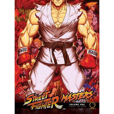 街头霸王大师第1卷：为胜利而战 英文原版漫画 Street Fighter Masters Volume 1: Fight to Win