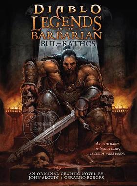 暗黑破坏神 野蛮人传奇 漫画 英文原版 Diablo - Legends of the Barbarian - Bul-Kathos