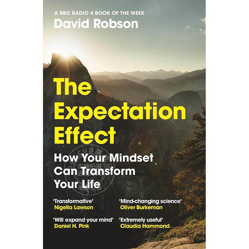 现货 期望效应:心态如何改变人生 David Robson 英文原版 The Expectation Effect: How Your Mindset Can Transform Your Life
