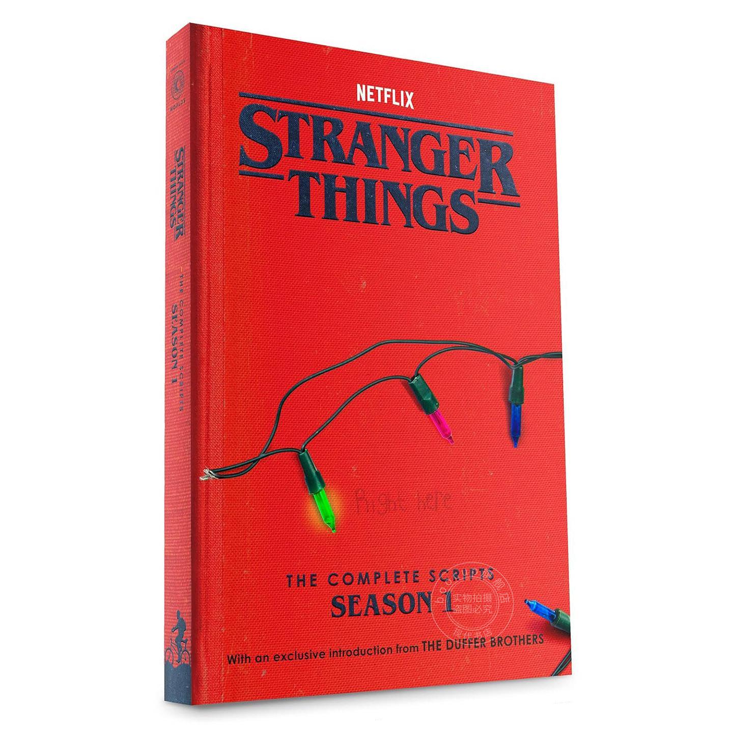 预售怪奇物语第一季完整剧本集 Netflix电视剧周边书 英文原版 Stranger Things: The Complete Scripts Season 1