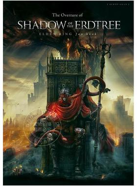 预售 进口日文 艾尔登法环DLC 黄金树幽影fanbook The Overture of SHADOW OF THE ERDTREE ELDEN RING fan book 附海报
