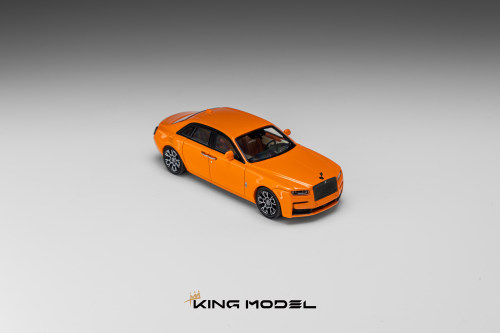 KingModel 164劳斯莱斯银背2026款Rolls RoyceGhost电镀橙