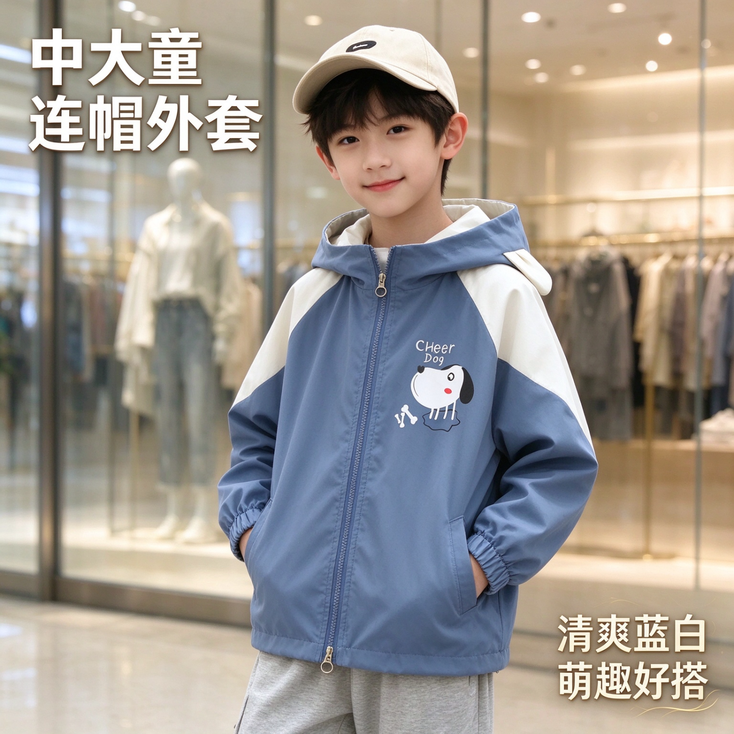 儿童装男女童秋装外套2025新款