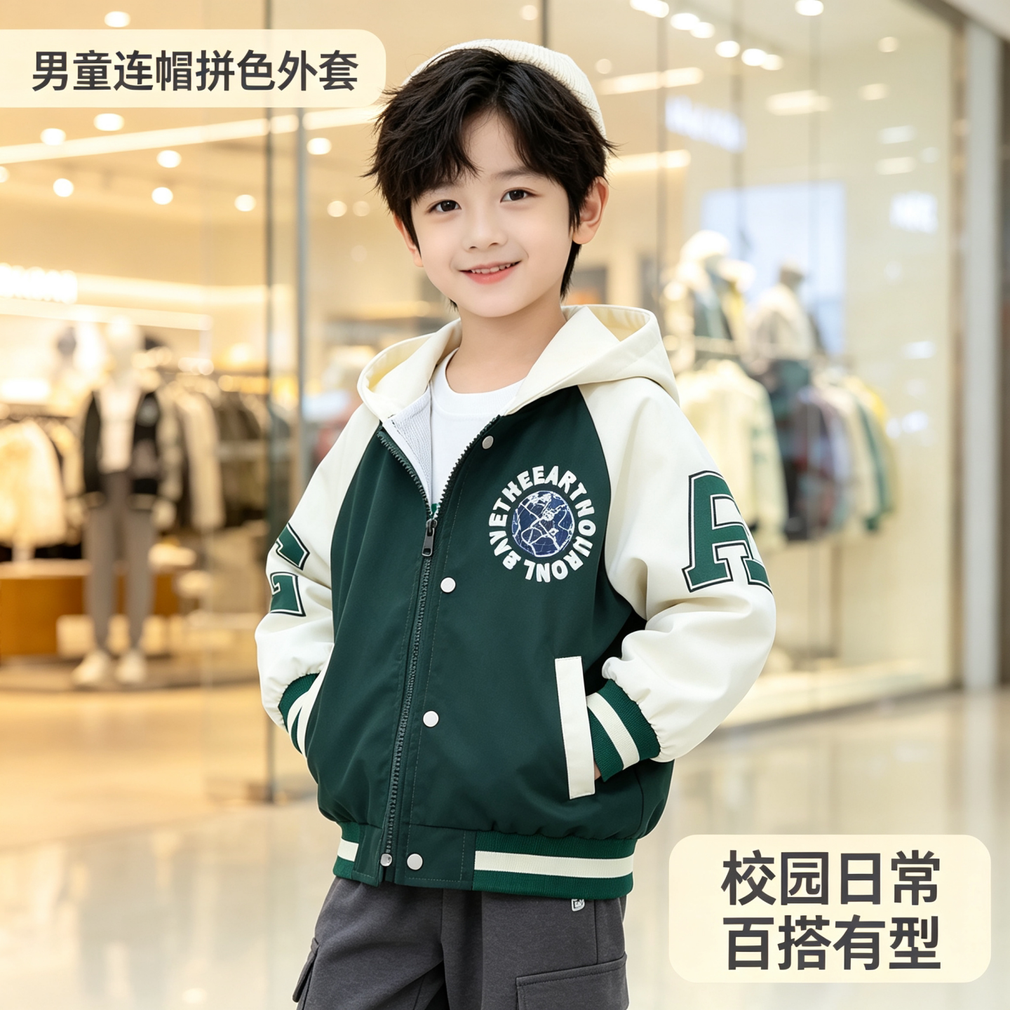 男童外套春装儿童春季薄款上衣