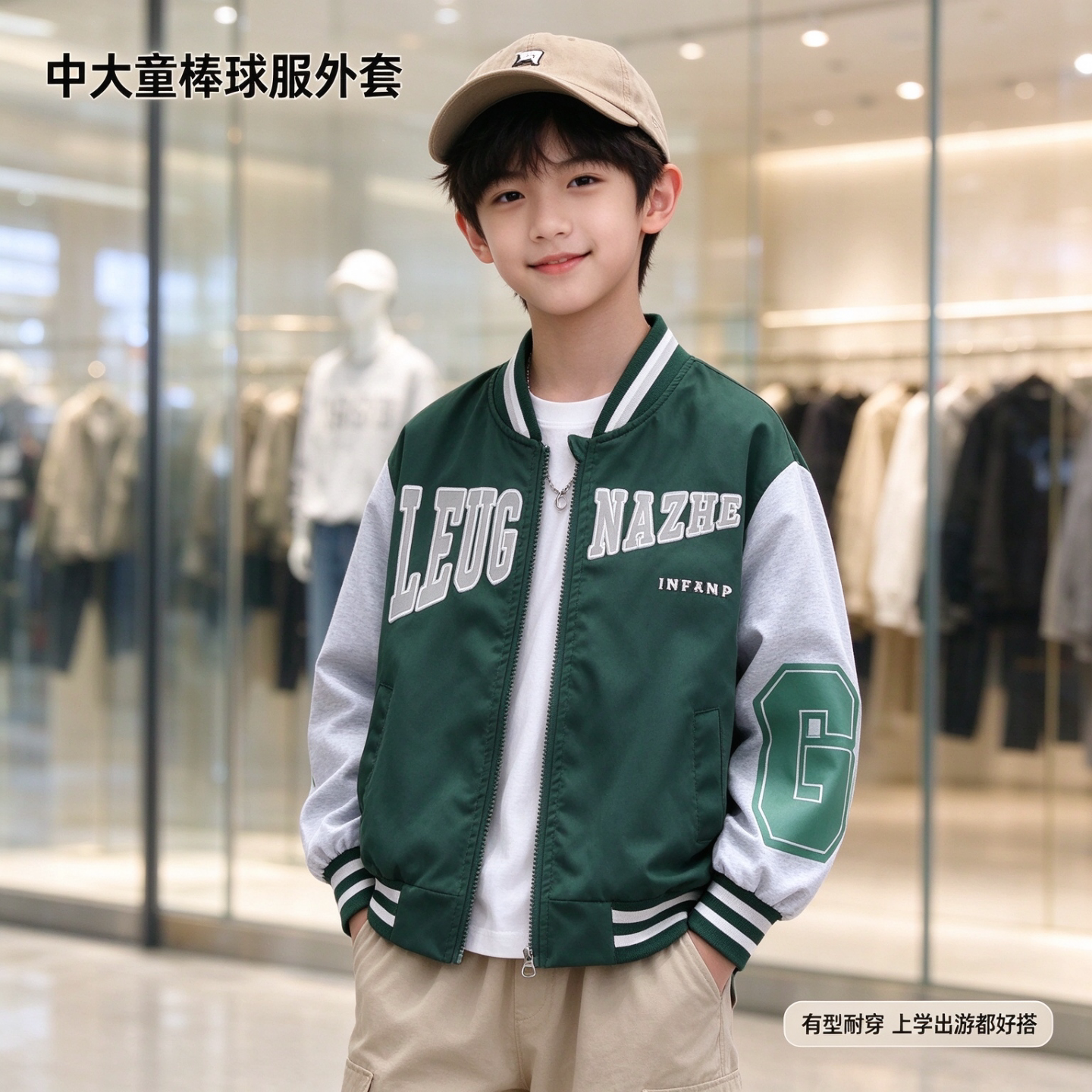 男童外套春款2025新款中大童装