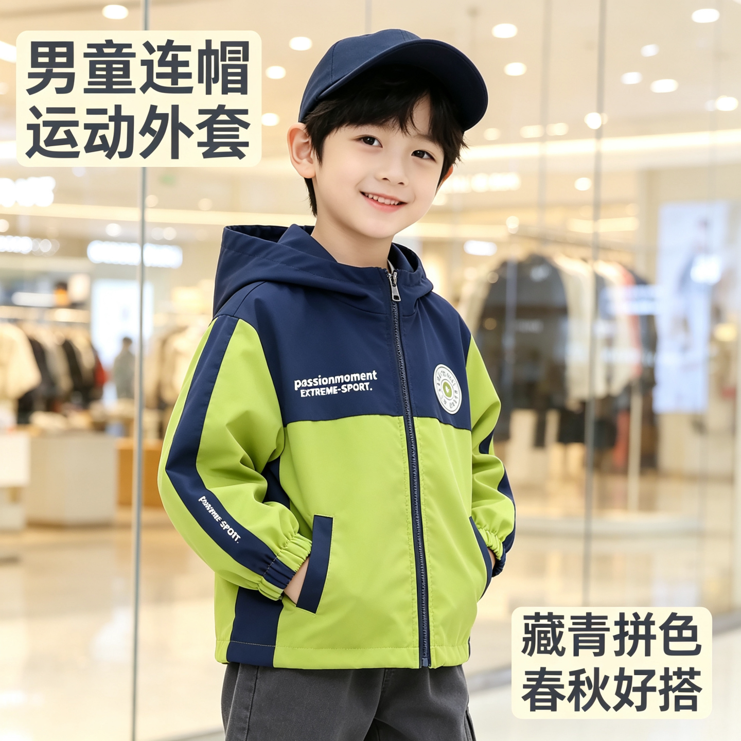 男童春秋款外套帅气秋装2025新款
