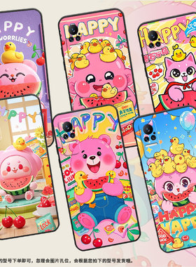 适用小米civi手机壳civi2超薄卡通插画Xiaomi耐磨Civi3保护套POCOX7商务小米Note10Lite硅胶M1910F4E软壳