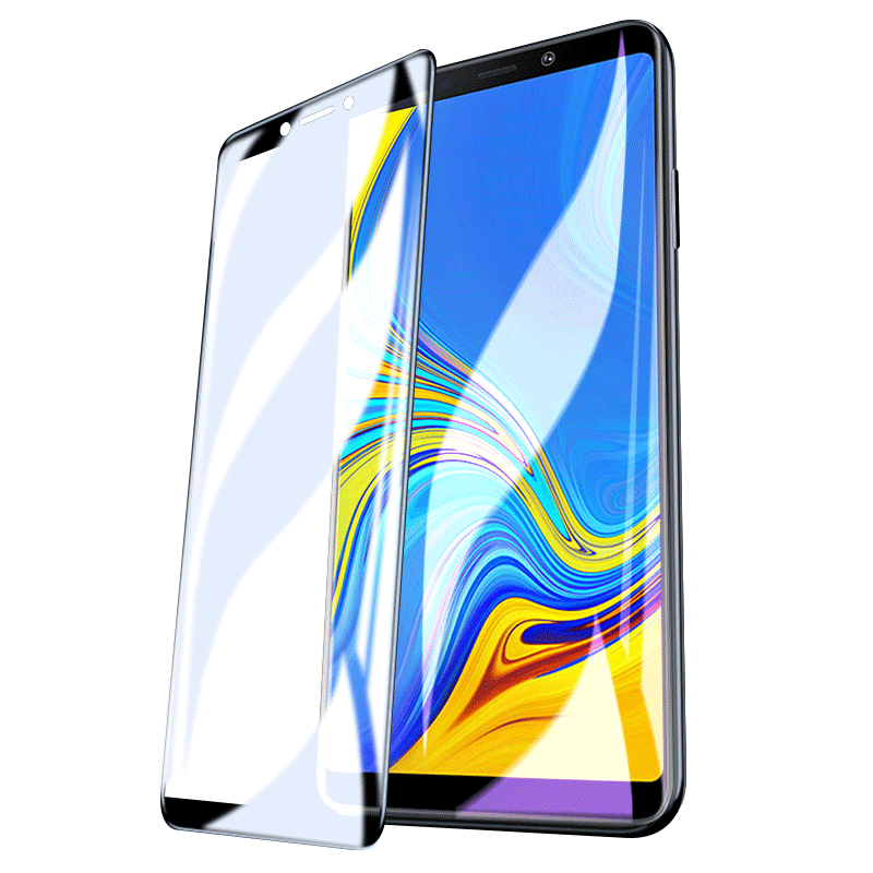 高清三星a9弧边抗指纹手机贴膜