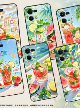 适用OPPOF1Plus手机壳F9Pro超薄F3Plus防摔CPH1823商务西瓜薄荷冰0pp0F11Pro/F17保护套CHP2219硅胶F19软壳