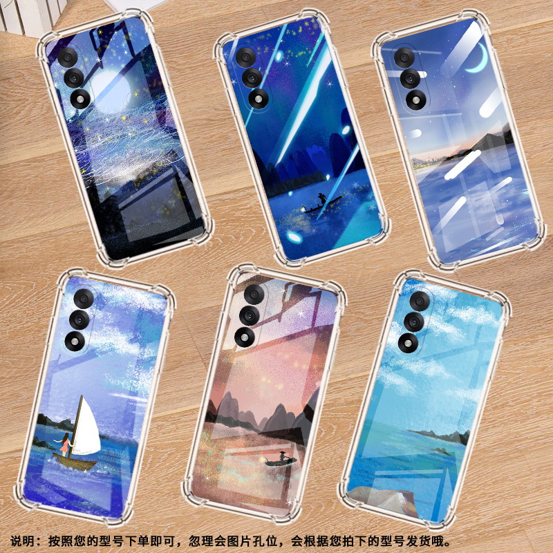 适用一加10手机壳一加13T潮流油画星空一加Ace5竞速版气囊壳Ace5至尊版硅胶OnePlusNord5海外版保护套