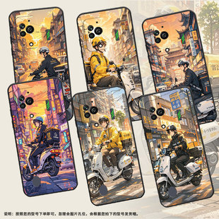 适用黑鲨3S手机壳防摔MBU-A0全包边BlackShark4保护套城市街道黑鲨4Pro/5高级感PAR-A0耐磨黑鲨4sPro软壳