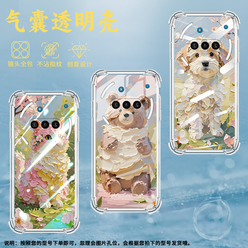 适用NothingPhone3A手机壳Phone3APro防摔油画小猫气囊壳Phone3中国风NothingPhoneCMF2Pro高级感保护套