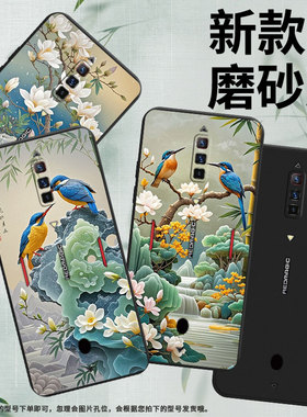 适用努比亚Z70sUltra手机壳Z60Ultra磨砂壳红魔6s防摔NubiaRedMagic5GLite时尚商务翠鸟全包边保护套