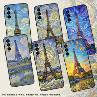 M105F全包边samsungM10S磨砂壳M13防摔SM M145F黑色M20硅胶M21s保护套 风格 适用三星M15手机壳M04油画