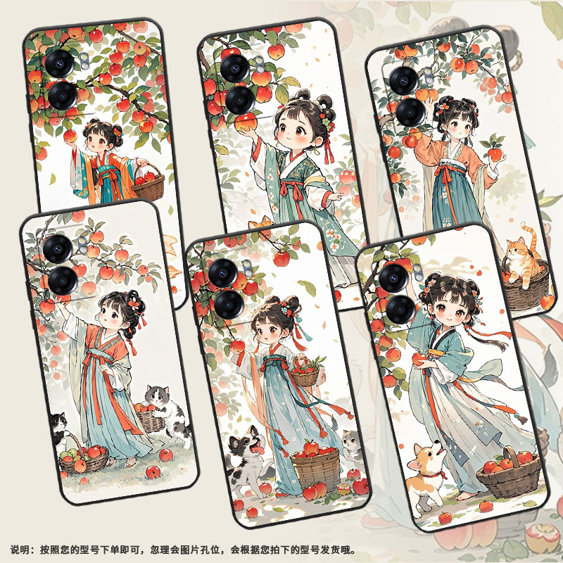 适用oppoa73手机壳4g2022国外pftm20硅胶0pp0a58x纯黑色cph2577高级a60/a74防摔5g轻薄苹果树下女孩a77保护套