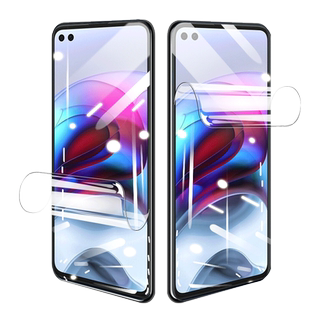 适用于摩托罗拉edges水凝膜全屏覆盖Motorolaedge20Pro磨砂手机膜轻奢版软膜lite青春版edgespro高清保护贴膜