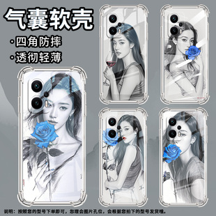 适用谷歌Pixel2手机壳Pixel2XL侧面素描谷歌Pixel3时尚Pixel3XL素描谷歌Pixel3A气囊壳防摔保护套
