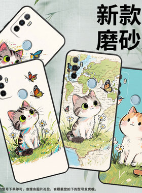 适用OPPOA31手机壳4G国外硅胶CPH2471黑色A18男女CPH2073软壳0pp0A32Q版猫咪商务A52高级PEHM00保护套