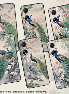 适用OPPOA1x手机壳A5活力版硅胶PHJ110商务A1i七彩孔雀A1s软壳A2高级PJU110纯黑色0pp0A5轻薄2025保护套