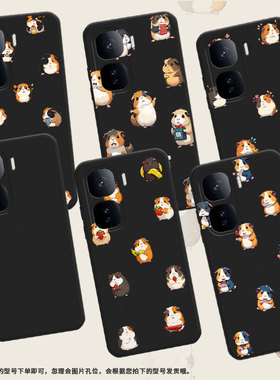 适用LGK31手机气囊壳LGK22Plus高级LGK22手机壳LGK41s四角防摔Q版豚鼠全包边LGL355DL男女款商务保护套