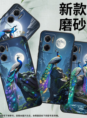 适用红米Note11Pro+手机壳note10s防摔M2103K19I七彩孔雀RedmiNote11S高级感2201116TG时尚note11R保护套