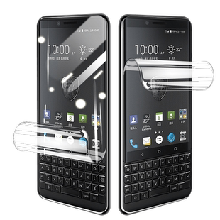 适用于黑莓Keyone水凝膜key2全屏覆盖贴膜BlackBerry高清磨砂keytwo屏保防指纹抗蓝光keyone防爆保护屏幕贴膜