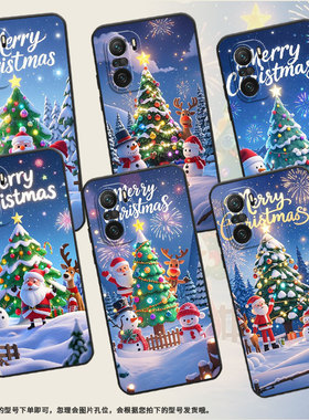 适用小米POCOF3手机壳F3Gt防摔F4GT欢乐圣诞XiaomiPOCOF5商务POCOF6Pro/F7Ultra高级感24069PC21G保护套