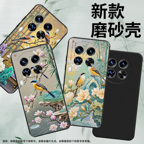 适用传音TecnoCamon40手机壳中国风Camon30Premier伯乐鸟全包边磨砂壳TecnoCamon40Pro商务时尚保护套