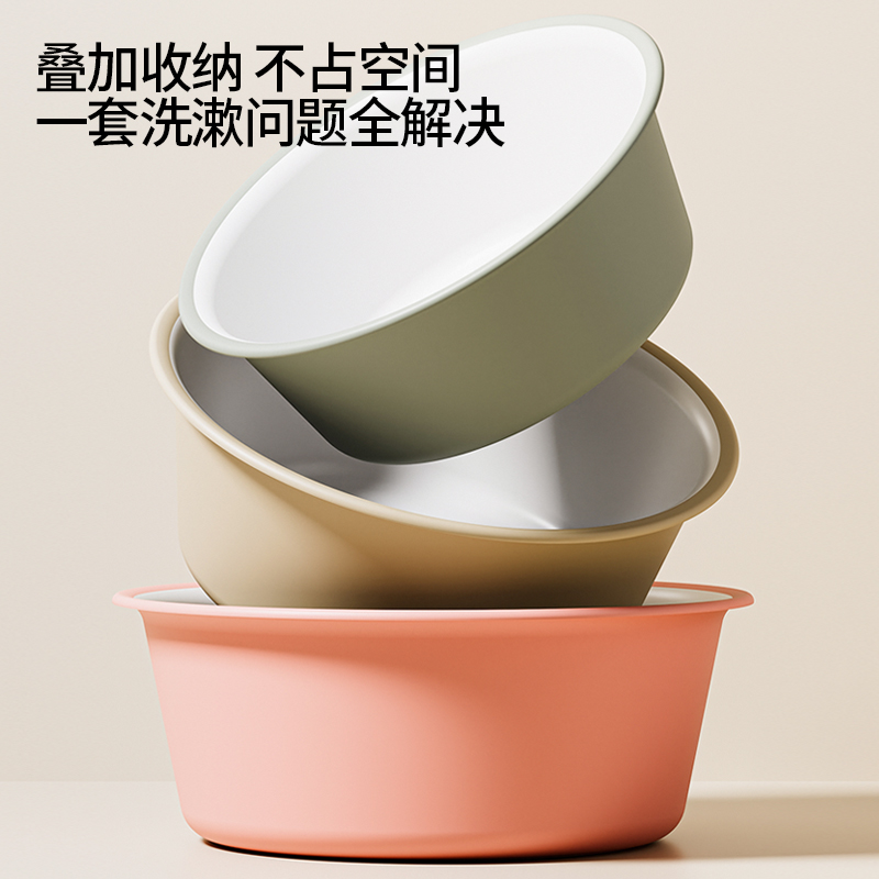 塑料脸盆家用大号加厚婴儿小水盆
