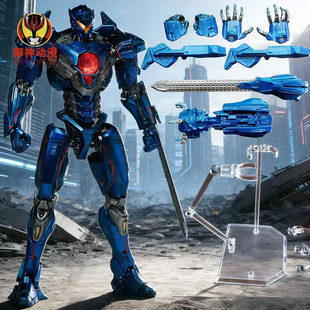 环太平洋蓝色复仇流浪者机甲黑曜石雅典娜生日礼物关节可动手办