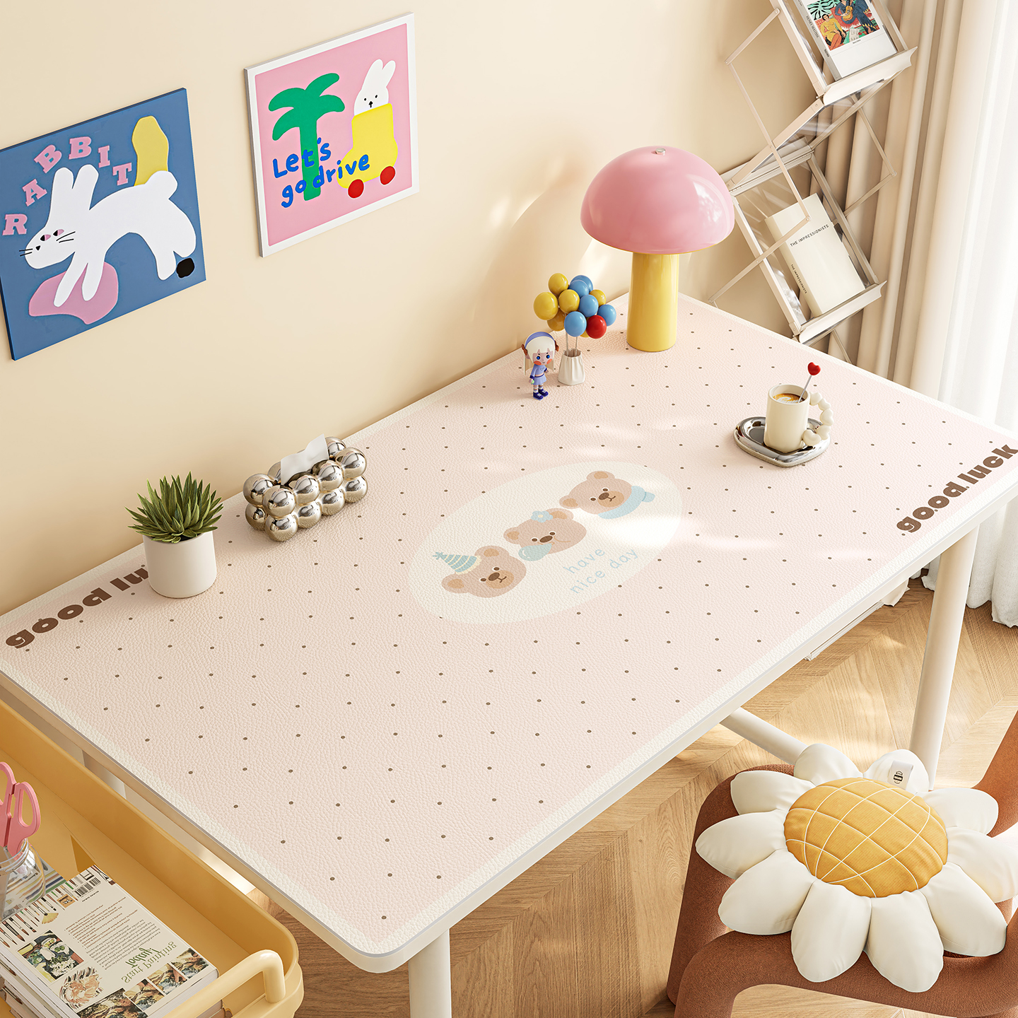 学生书桌垫防油防水防烫儿童护眼