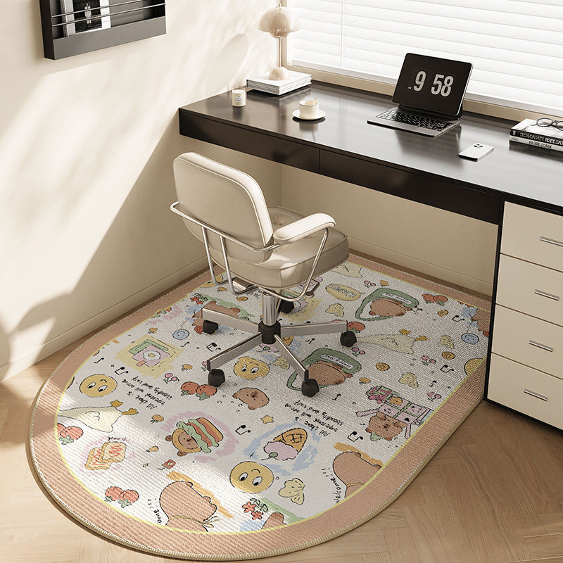 拱形转椅地垫电脑桌椅子书房书桌地毯滑轮椅垫电竞椅脚垫防滑垫,居家布艺,转椅地垫,淘宝优惠券,粉丝福利购,淘宝优惠卷