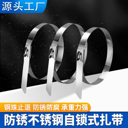304不锈钢扎带防锈耐腐蚀抗老化