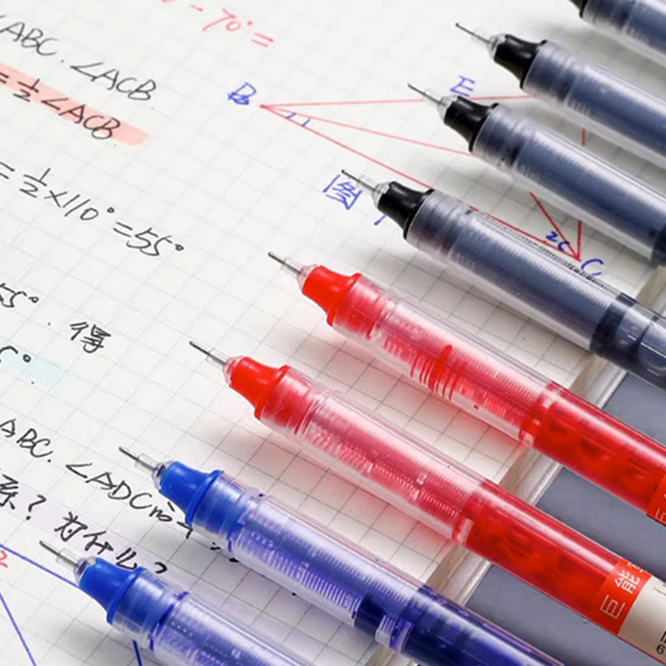 考试用直液式0.5mm走珠笔刷题笔