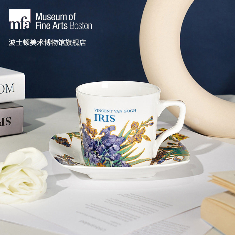 印象派大师系列骨瓷杯碟套装礼盒