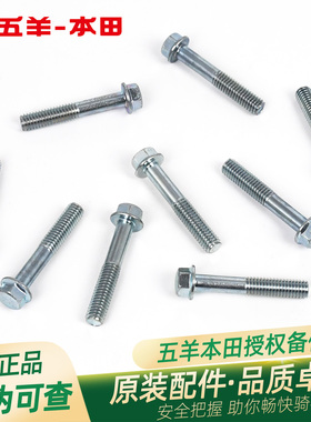 五羊本田LD125 F125  SCR125 SpacyNWX NPF NWM125左曲轴箱盖螺丝