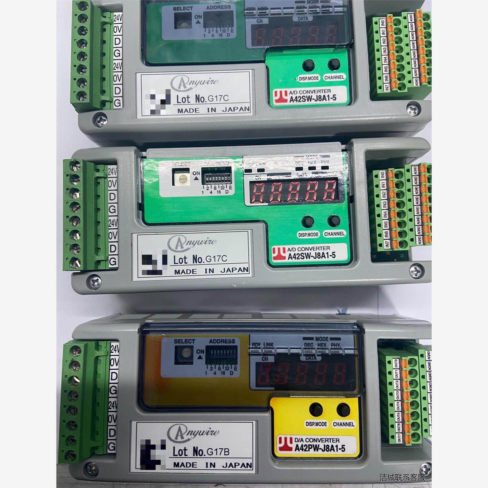 日本anywire端子台模块 a42sw-j8a1-5  a议价