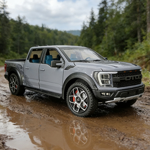 150皮卡运输合金汽车模型摆件越野车男孩声光玩具 20仿真猛禽F