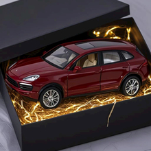 1:24仿真保时捷卡宴Cayenne S汽车模型合金越野车金属摆件男玩具