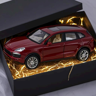 S汽车模型合金越野车金属摆件男玩具 24仿真保时捷卡宴Cayenne