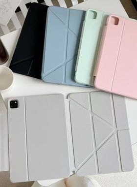 适用荣耀平板X8pro 11.5寸平板壳 ELN-W09变形Y折honorpadX8pro保护套磁吸搭扣一体壳 ELNW09多样折叠