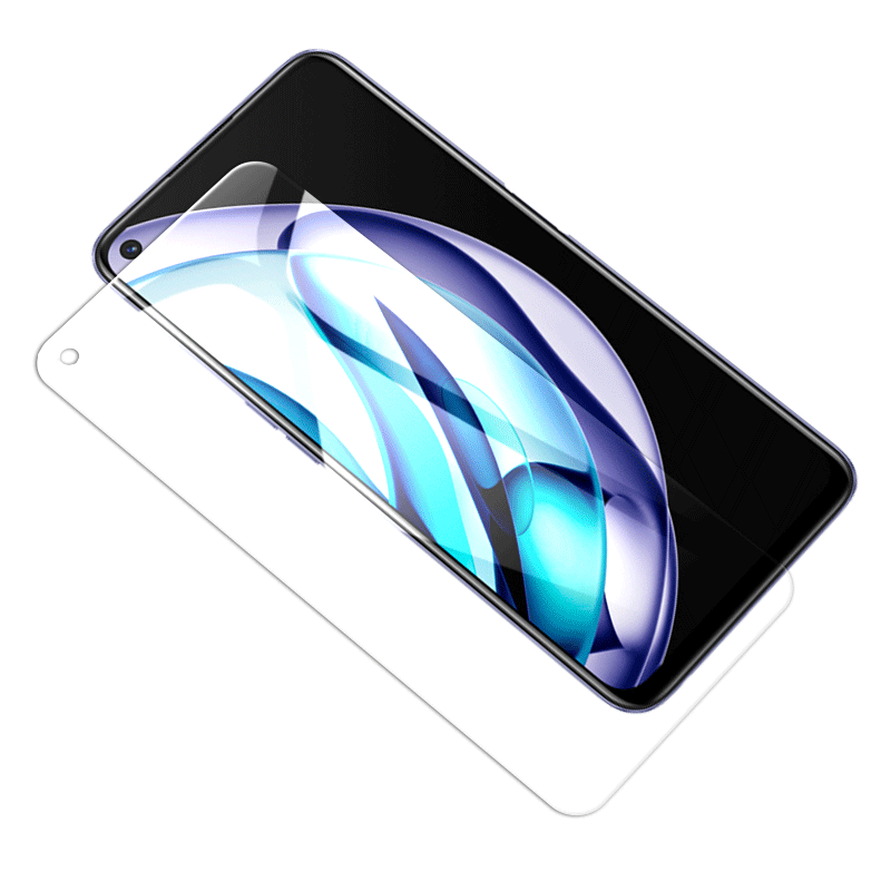 realmeQ3S钢化膜realme真我Q3s手机RMX3461全屏oppo屏幕玻璃realmeq3s三震我POOPQ3S刚化oppp保护贴模