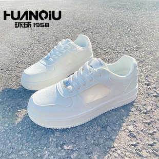 男款 透气高级感百搭白色板鞋 2025新款 休闲男鞋 秋季 环球夏天小白鞋