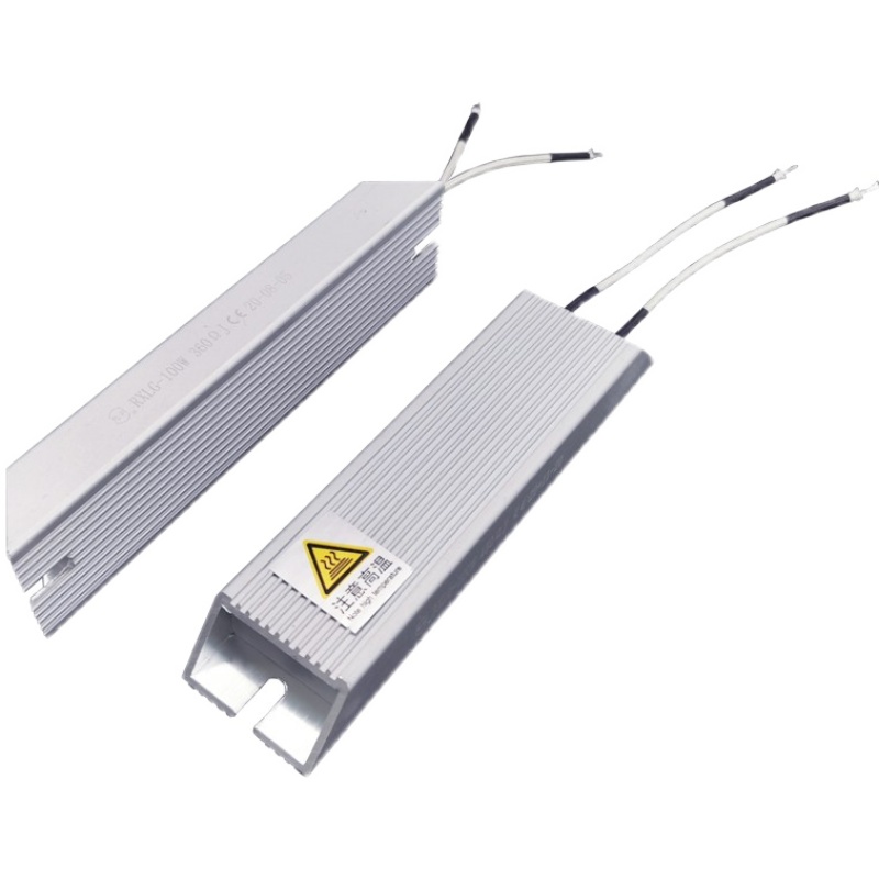 光兴白色铝壳印刷机电容放电启动电阻100W 360R 450R 560R 680R欧