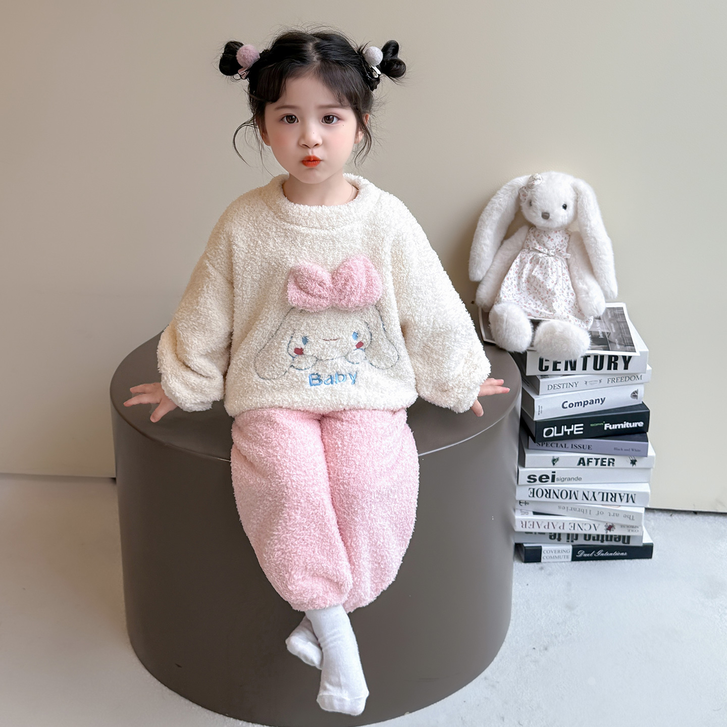 儿童睡衣法兰绒秋冬款2025加绒