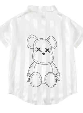 薄款夏天小孩冰丝家居服小童裙子