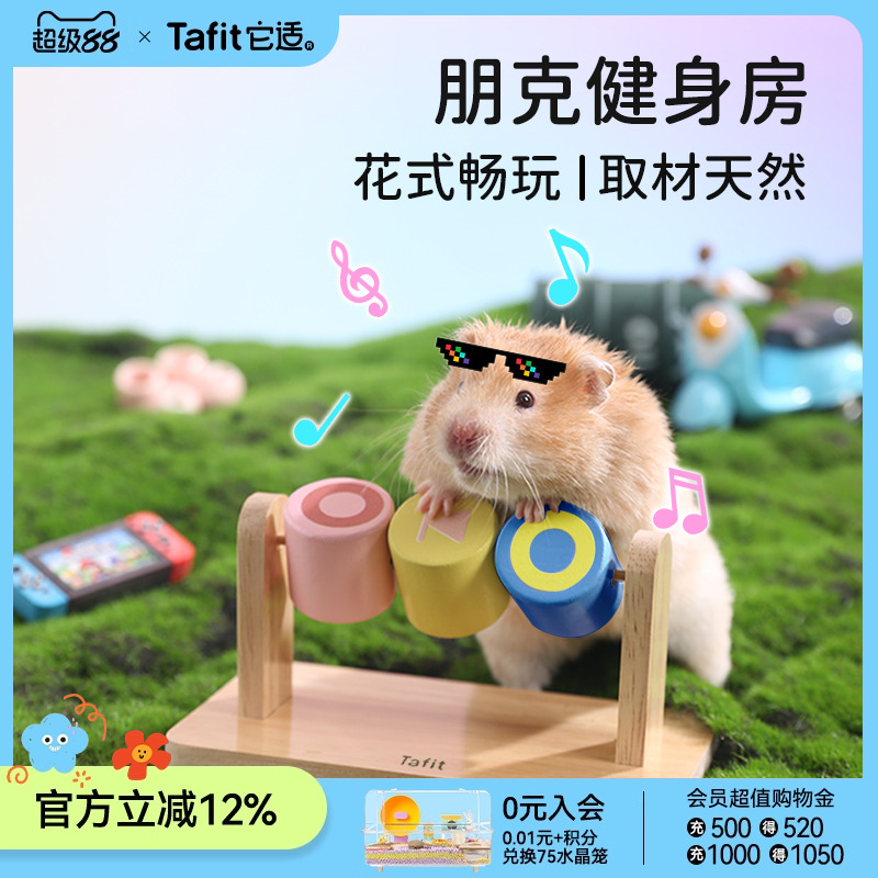 它适朋克健身房仓鼠玩具