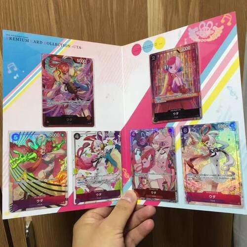 【现货】日谷 海贼王OPCG卡牌乌塔Uta美音特典卡册六张套卡周边谷
