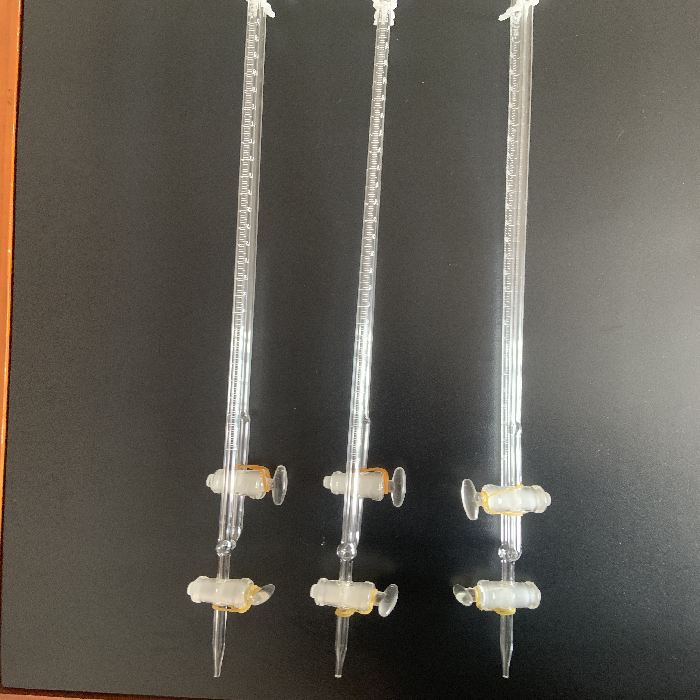 白色棕色座式夹式微量滴定管聚四氟活塞a级1/2/3/5/10ml