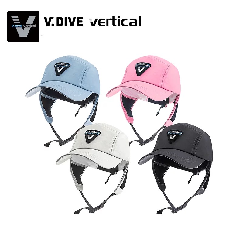 V.DIVE潜水防晒太阳帽鸭舌帽长帽沿冲浪帽 潜水帽防晒